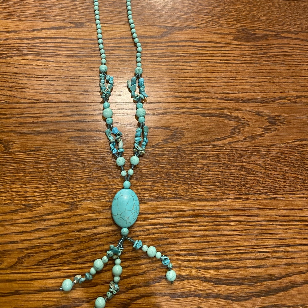 Turquoise Beaded Stunning Necklace